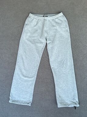 Bauer Hockey Boys Youth Straight leg Sweatpants grey XL drawstring waist/ankle